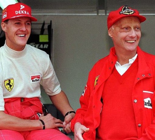Niki Lauda e Schumi