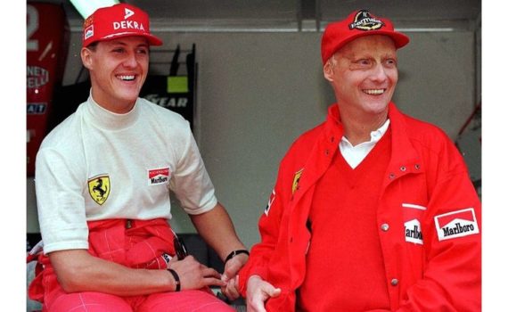 Niki Lauda e Schumi