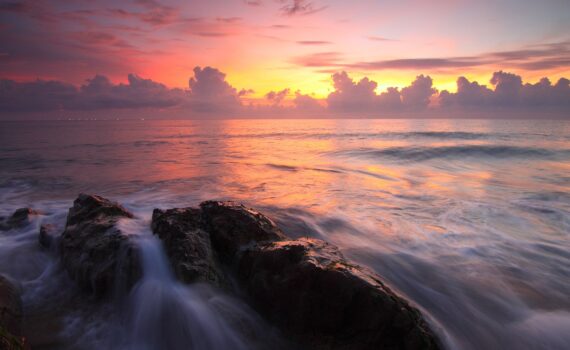 tramonto mare